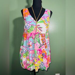 Lilly Pulitzer Multicolor Floral Dress